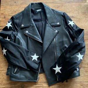 Reformation Big Dipper leather jacket